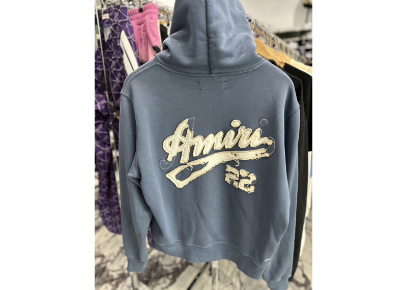 Amiri 22 Hoodie Blue