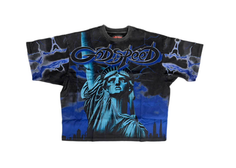 Godspeed New York voltage shirt