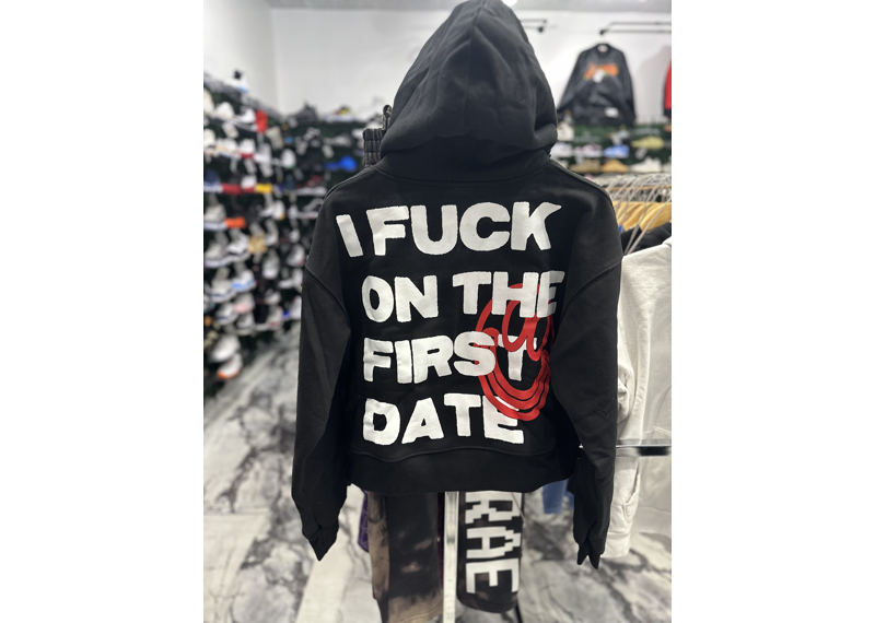First date hoodie