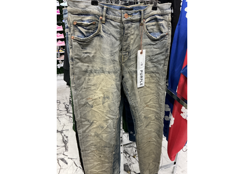 Orange Dust Purple Jeans