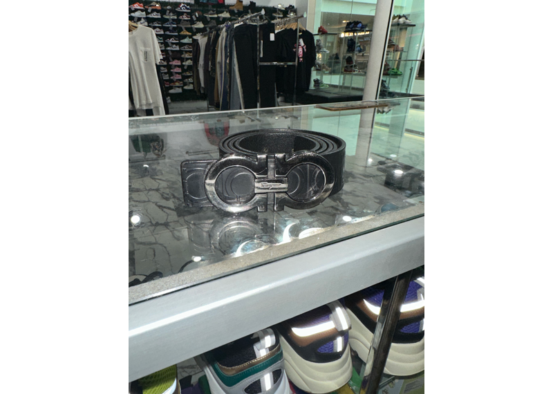 Salvatore Ferragamo Double Gancini Motif Belt