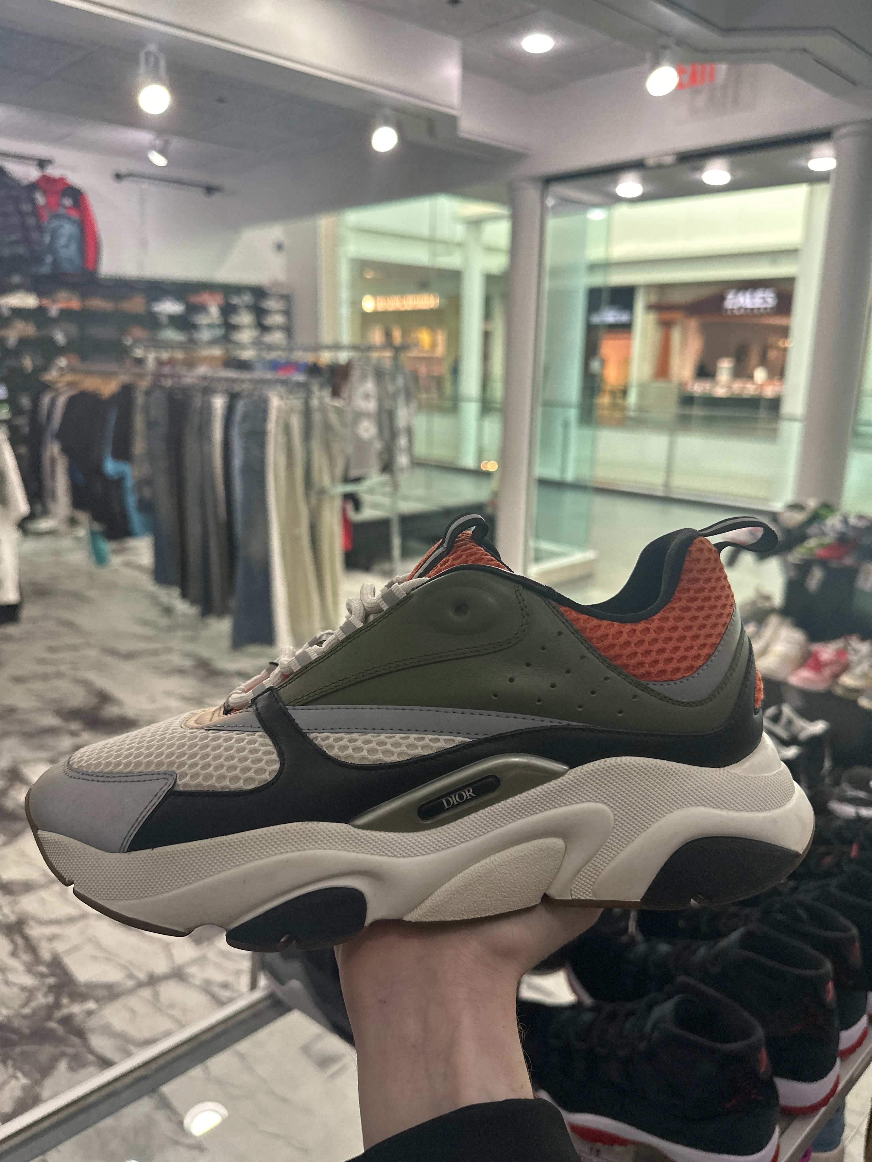 Dior B22 Khaki Orange