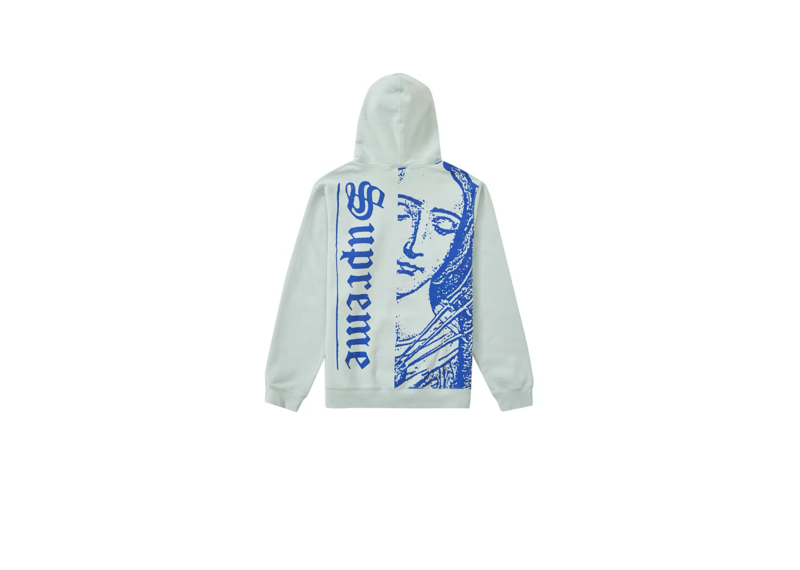 Supreme mary hoodie pale mint