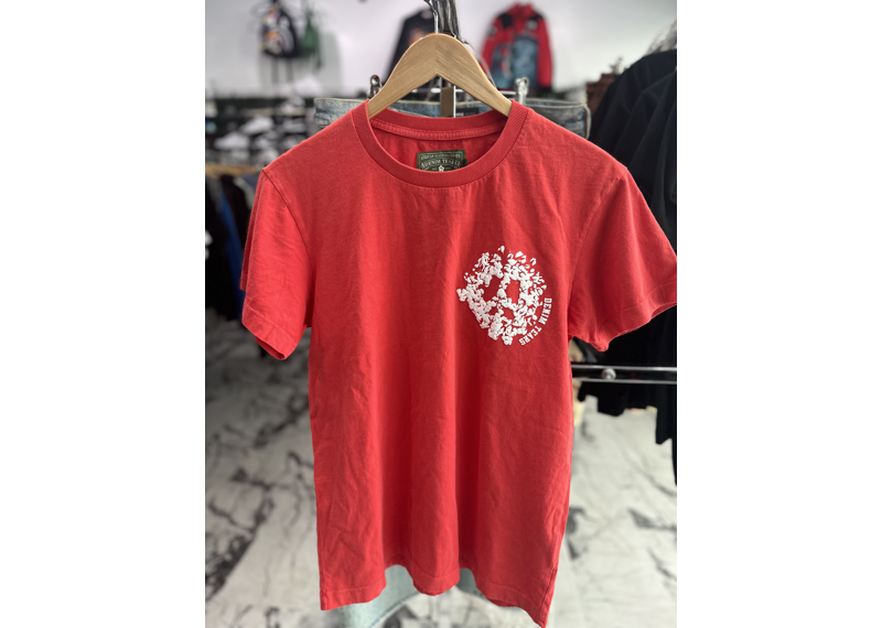Denim tears red shirt