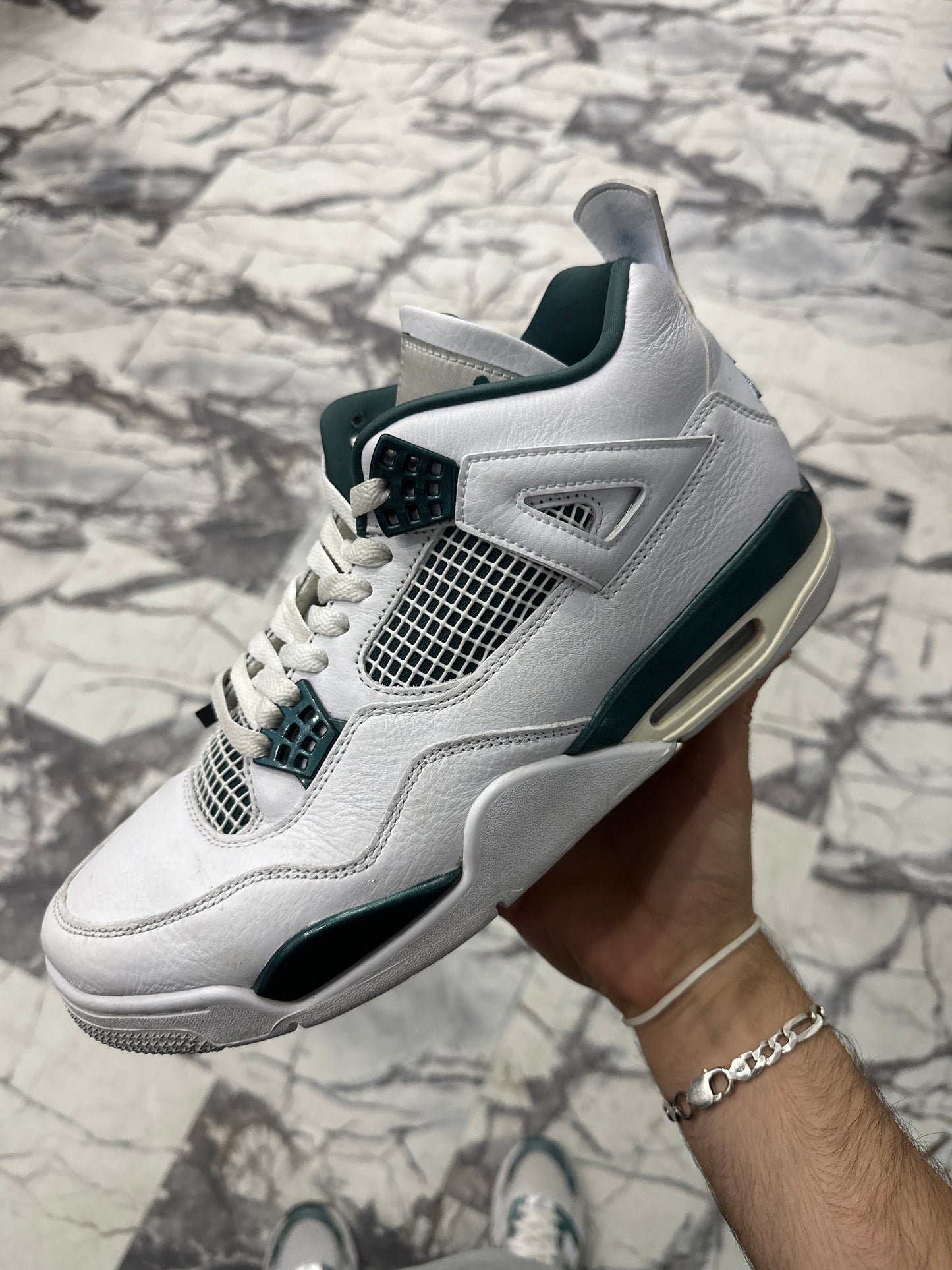 Air Jordan 4 Retro Oxidized Green