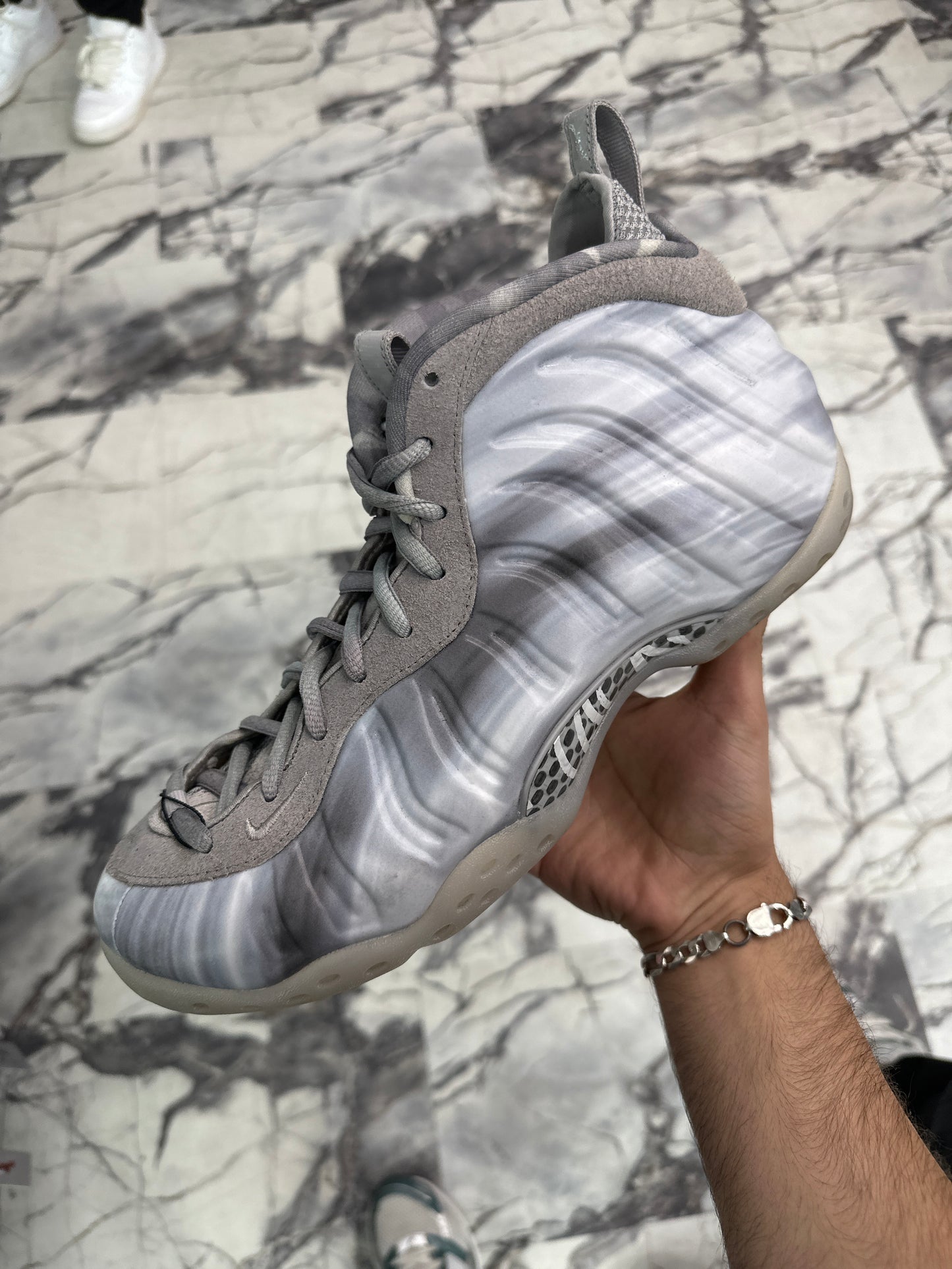 Air Foamposite One Dream A World - Wolf Grey