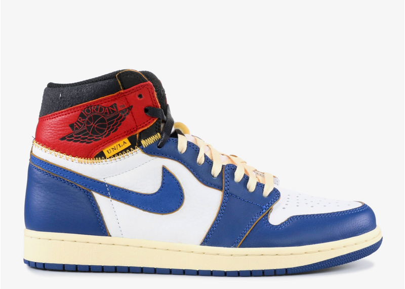 Union LA X Jordan 1 Retro High NRG Storm Blue