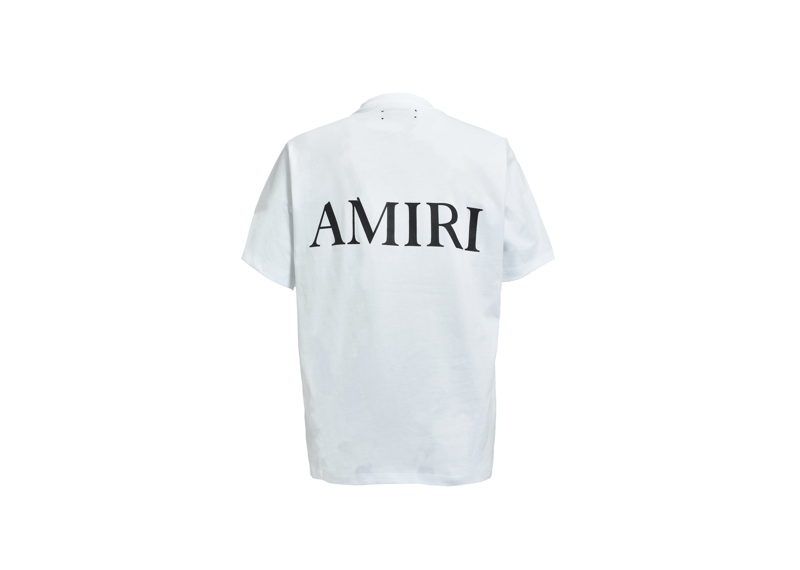 Amiri Core Logo Tee White
