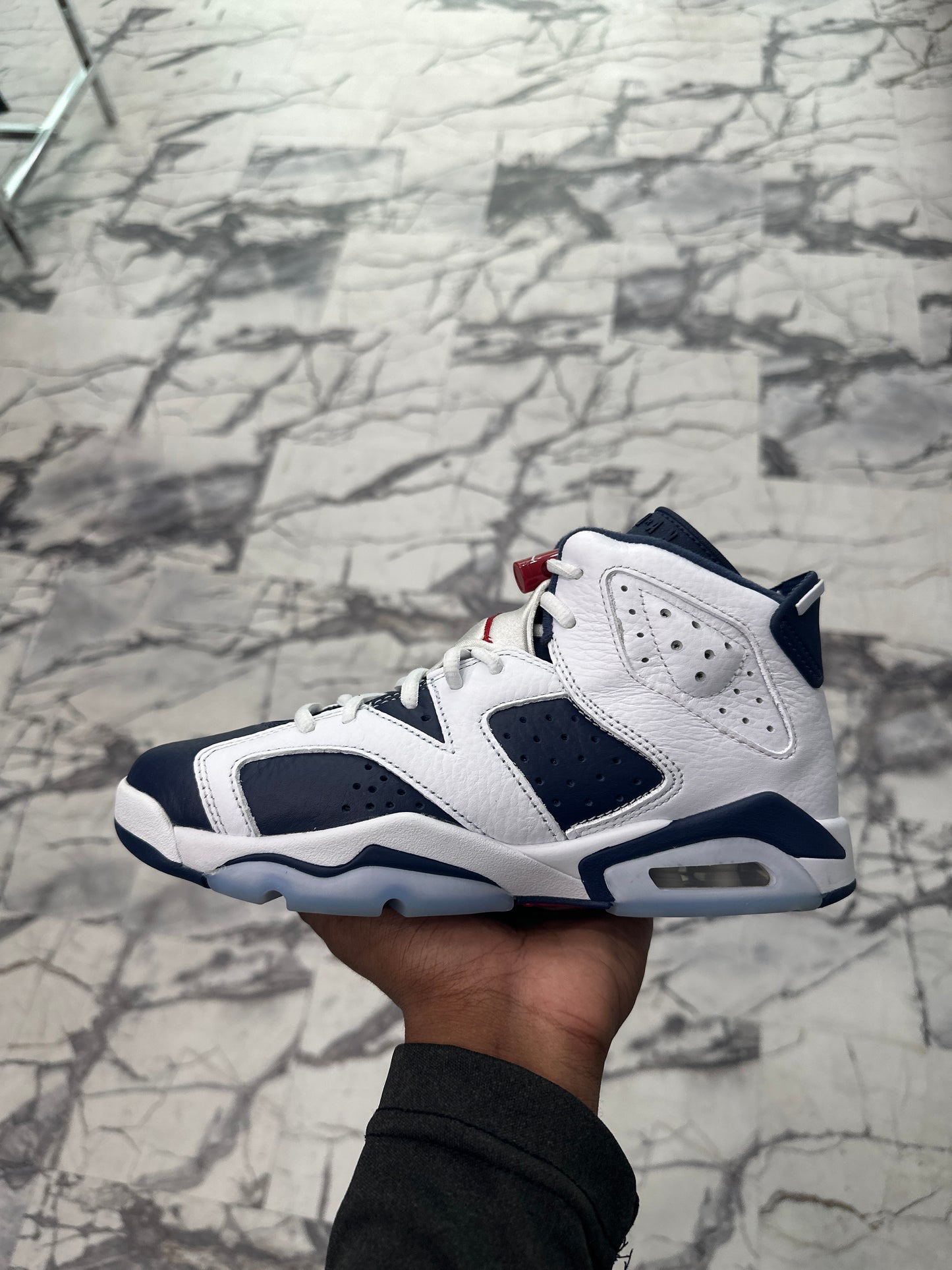 Air Jordan 6 Retro GS Olympic 2024