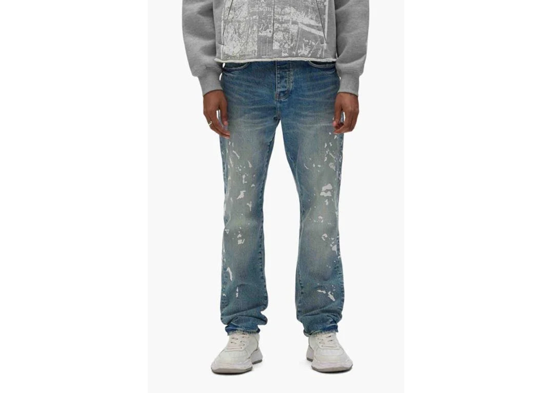 purple jeans slim straight p005