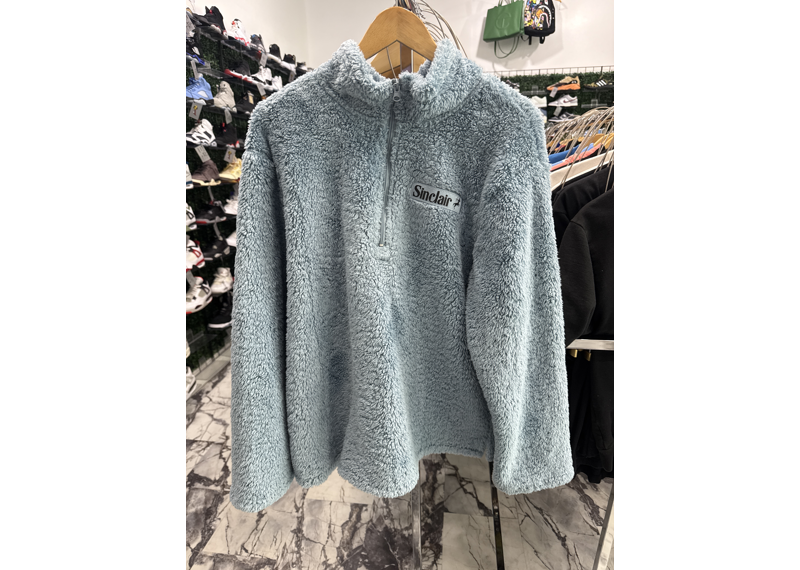 Sinclair sincozy quarter zip light blue