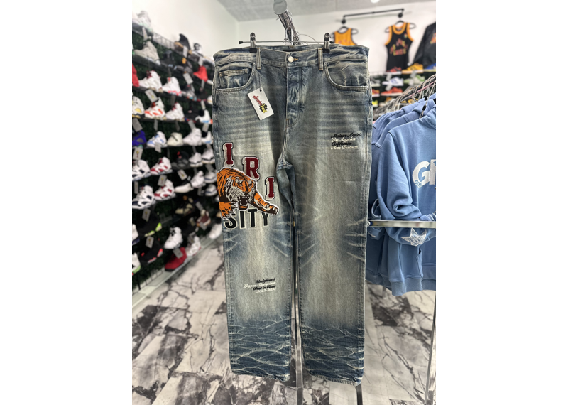 Amiri tiger jeans