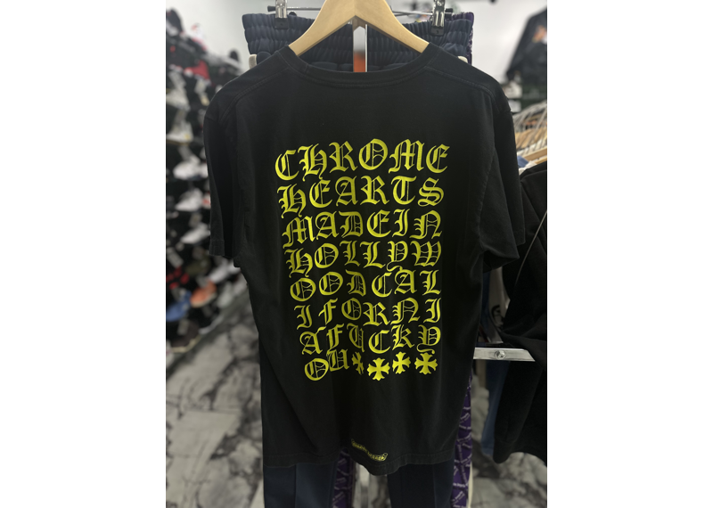 Chrome Hearts Made in Hollywood T-Shirt Black