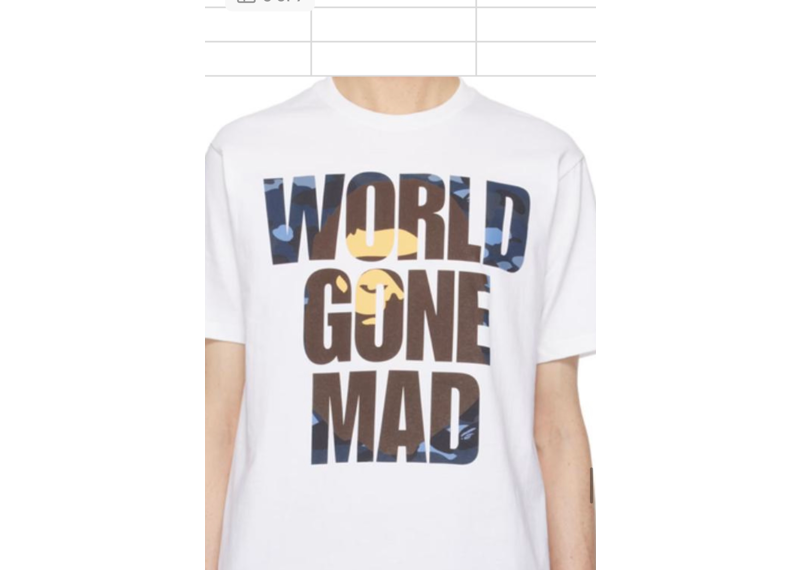 WGM bape tee