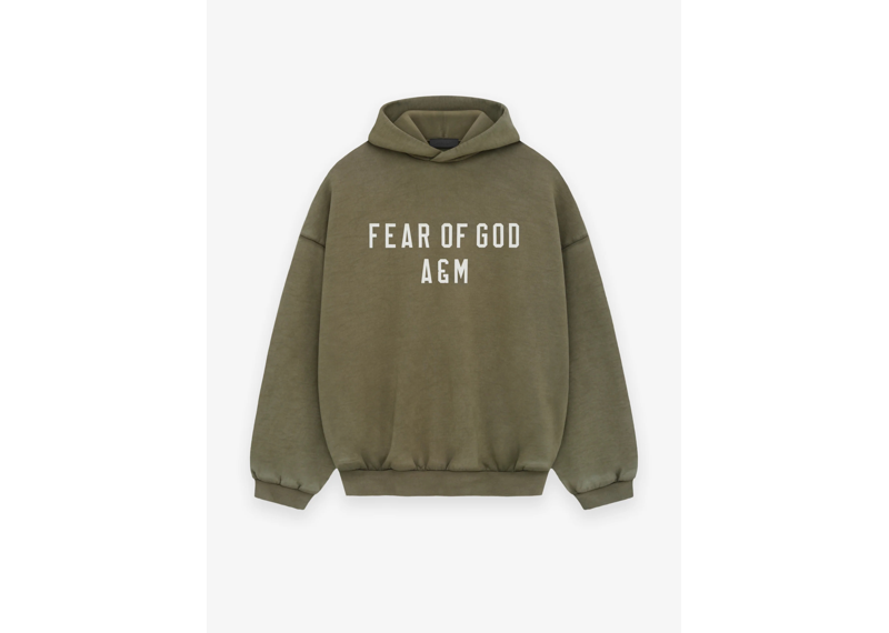 Green essential hoodie