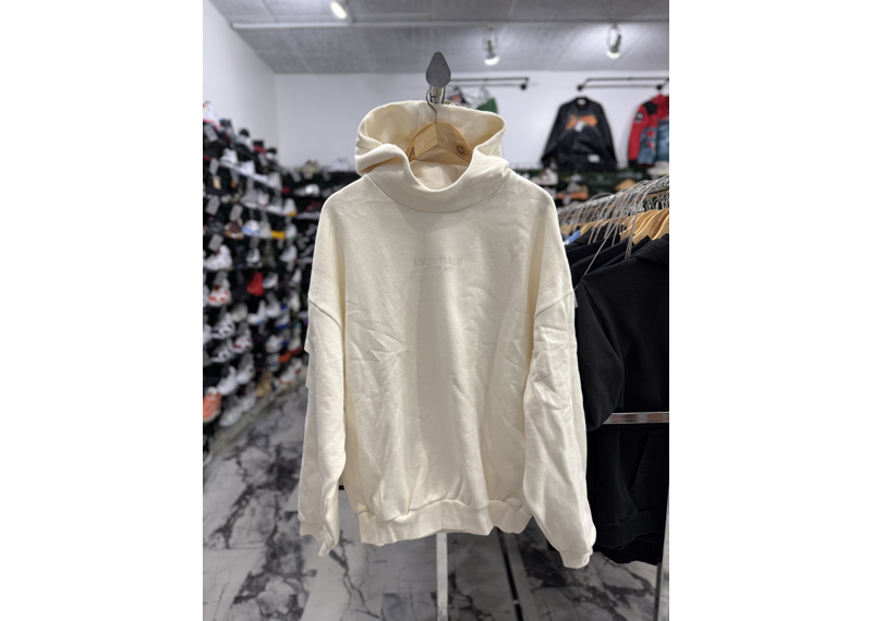 ESSENTIALS FOG HOODIE WHITE