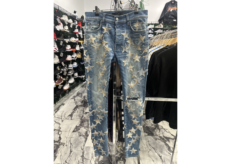 Amiri Chemist Jean 70s Indigo Size 38