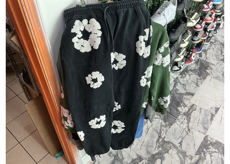 Black camo denim tears