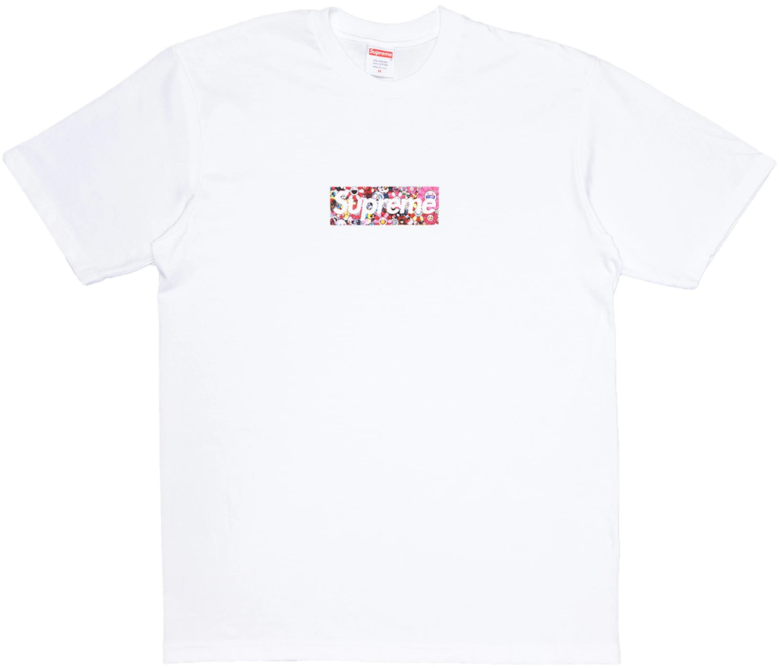 Supreme Takashi Murakami COVID-19 Relief Box Logo Tee White
