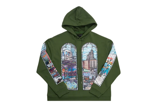 Who decides war politics green hoodie