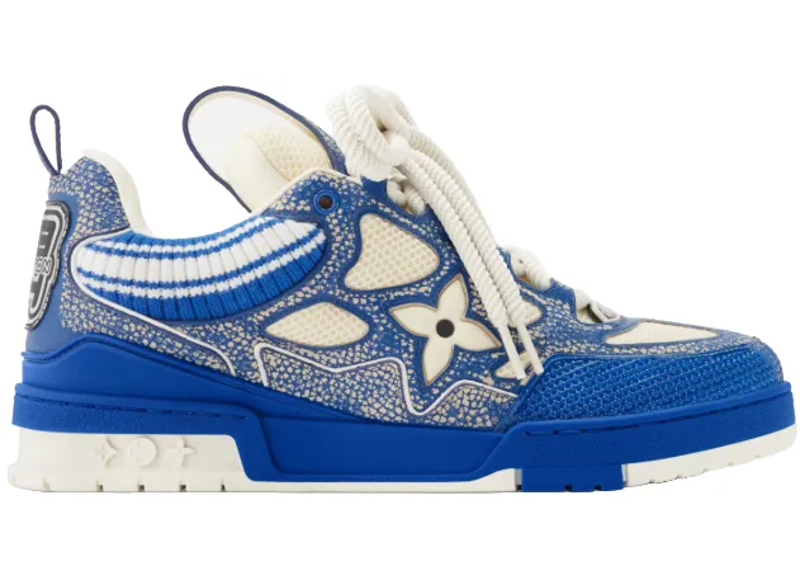 Louis Vuitton Blue/Cream Skates