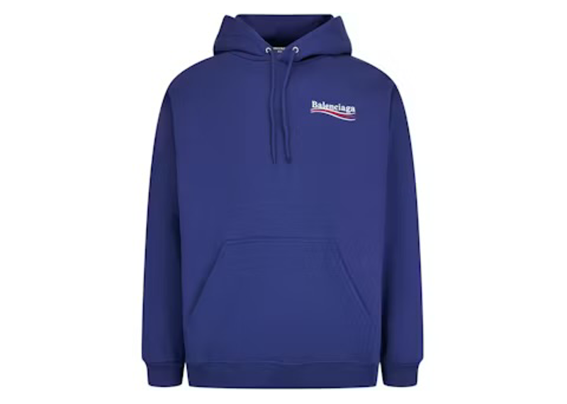 Balenciaga Political Hoodie Purple