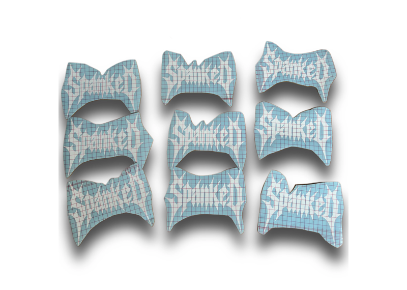 SPANKED Car Decal