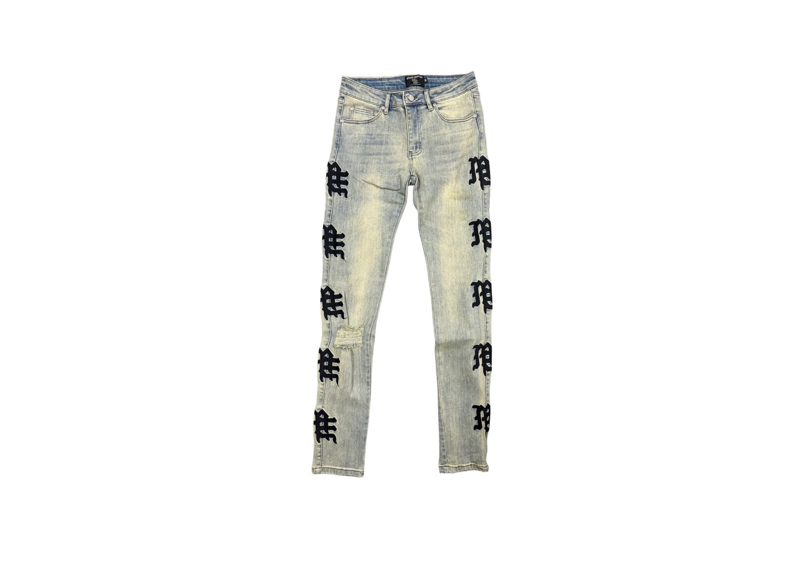 Mixed Emotion Jeans Ash Grey