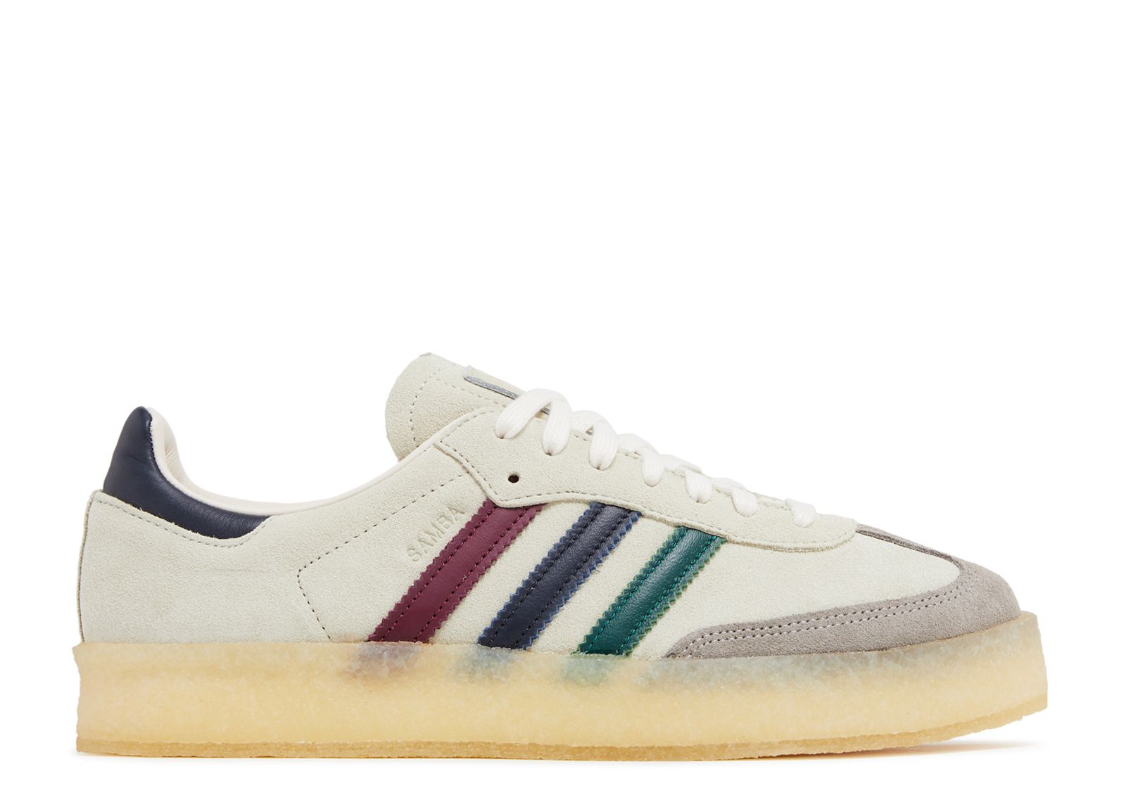 Ronnie Fieg x Clarks x 8th Street Samba Kithmas - Multi-Color Stripes