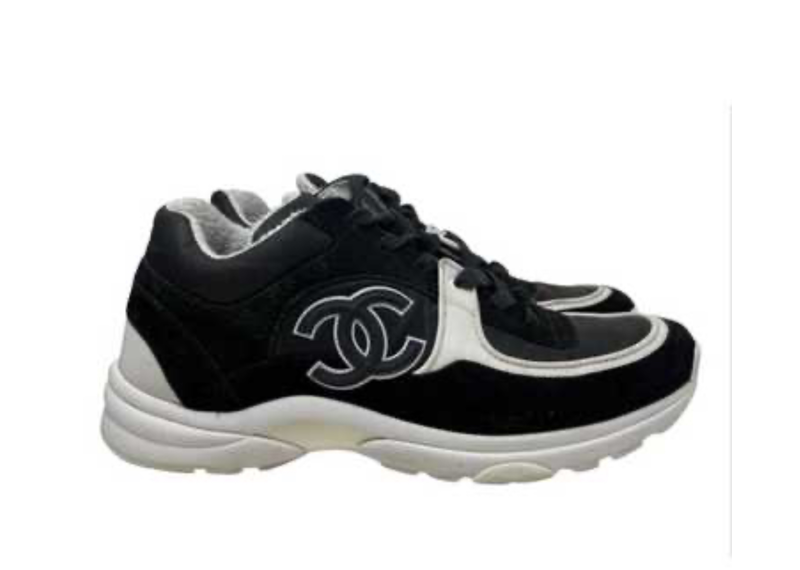 Chanel Black Trainer