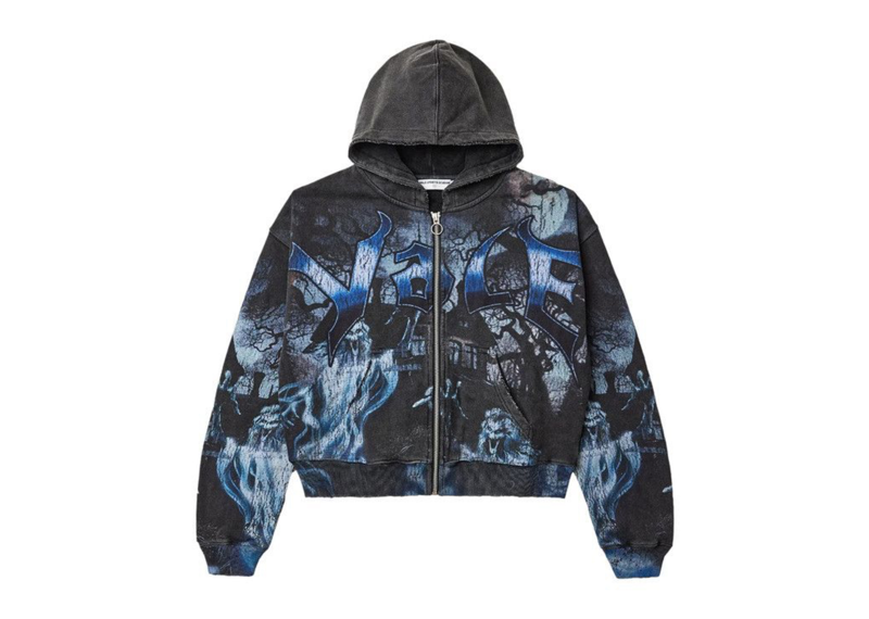 Vale forever Casper zip up black