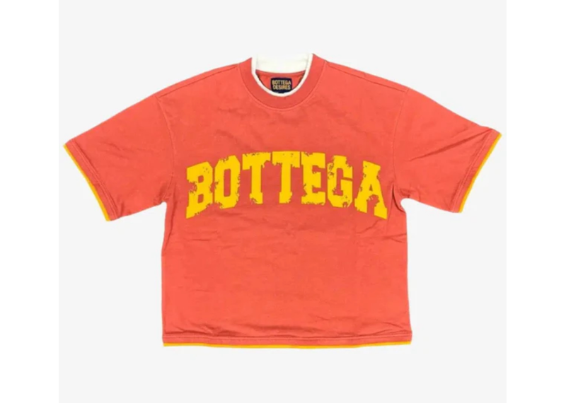Bottega desires war tee orange