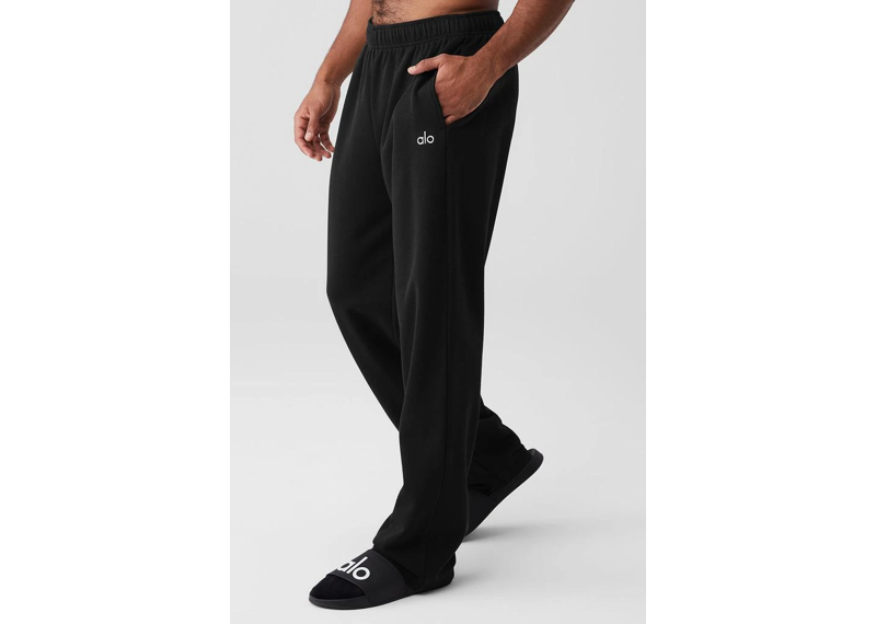 Alo Accolade Straight Leg Sweatpants Black