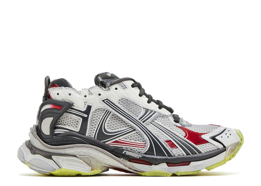 Balenciaga Runner Sneaker Black White Red Fluo Yellow