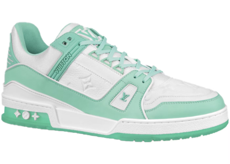 Louis Vuitton Trainer Green White