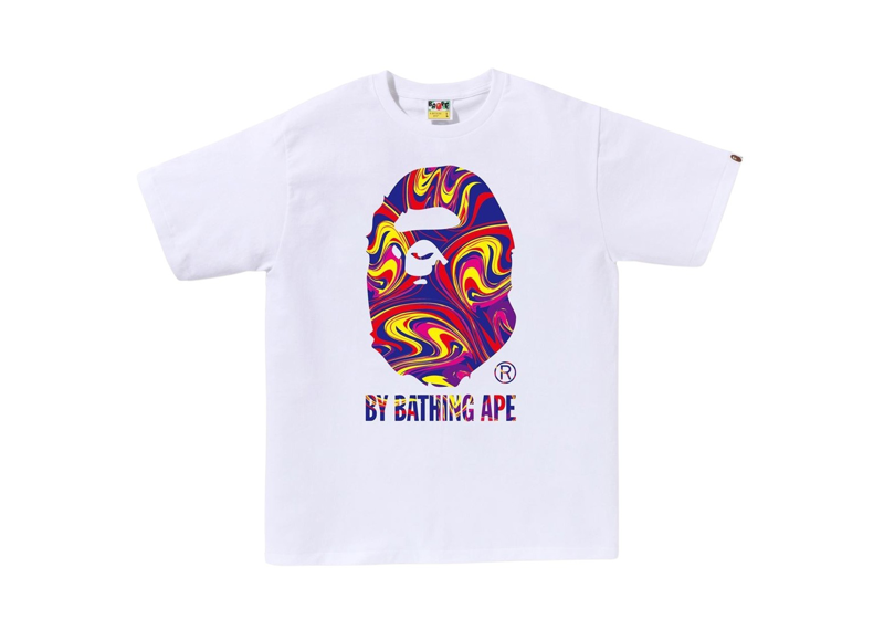 Bathing Ape Tee Marbling