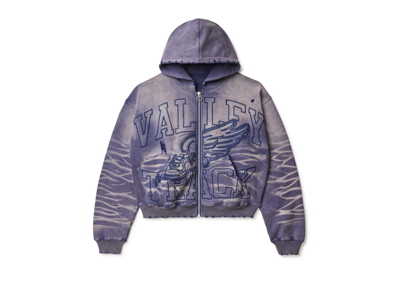 Vale Typhoon Garden Zip Up Hoodie