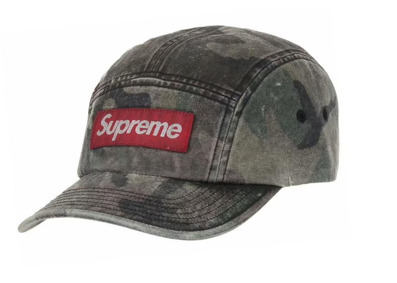 Supreme overdyed camp cap