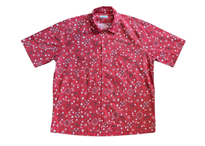 Red rhude Bandana shirt