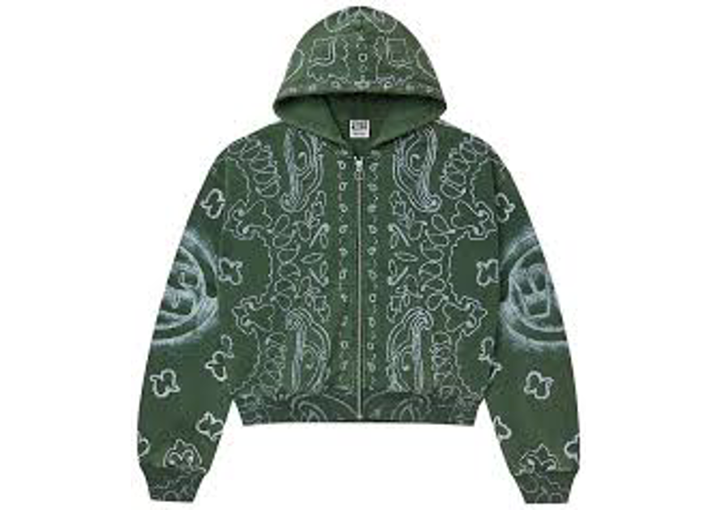 Vale Forever Green Flag Zip Up
