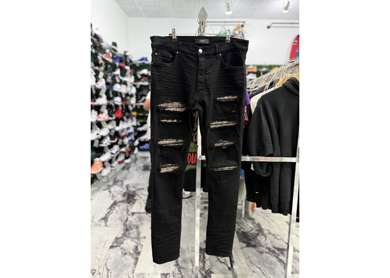 Amiri Bougle Thrasher Skinny Jean
