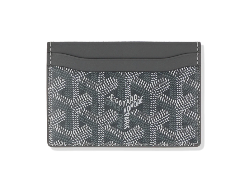 Goyard Card Holder Grey