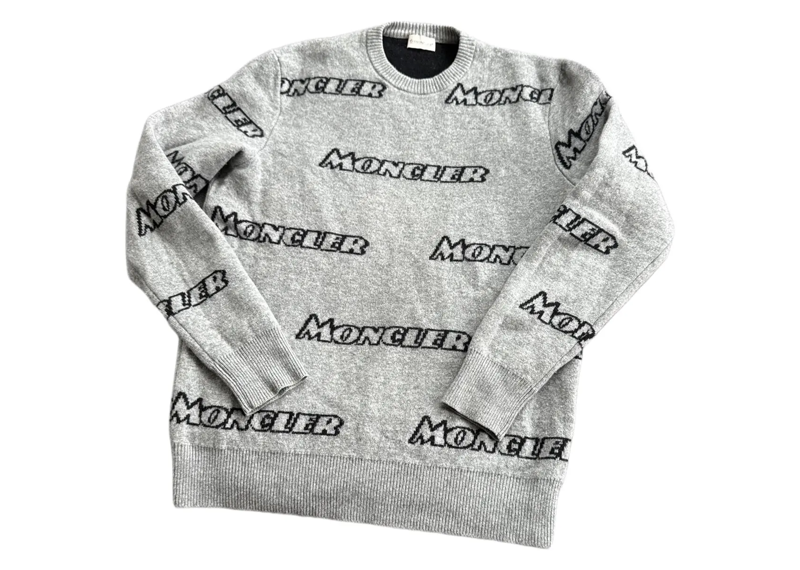 Moncler Sweater (Grey Long Sleeve)