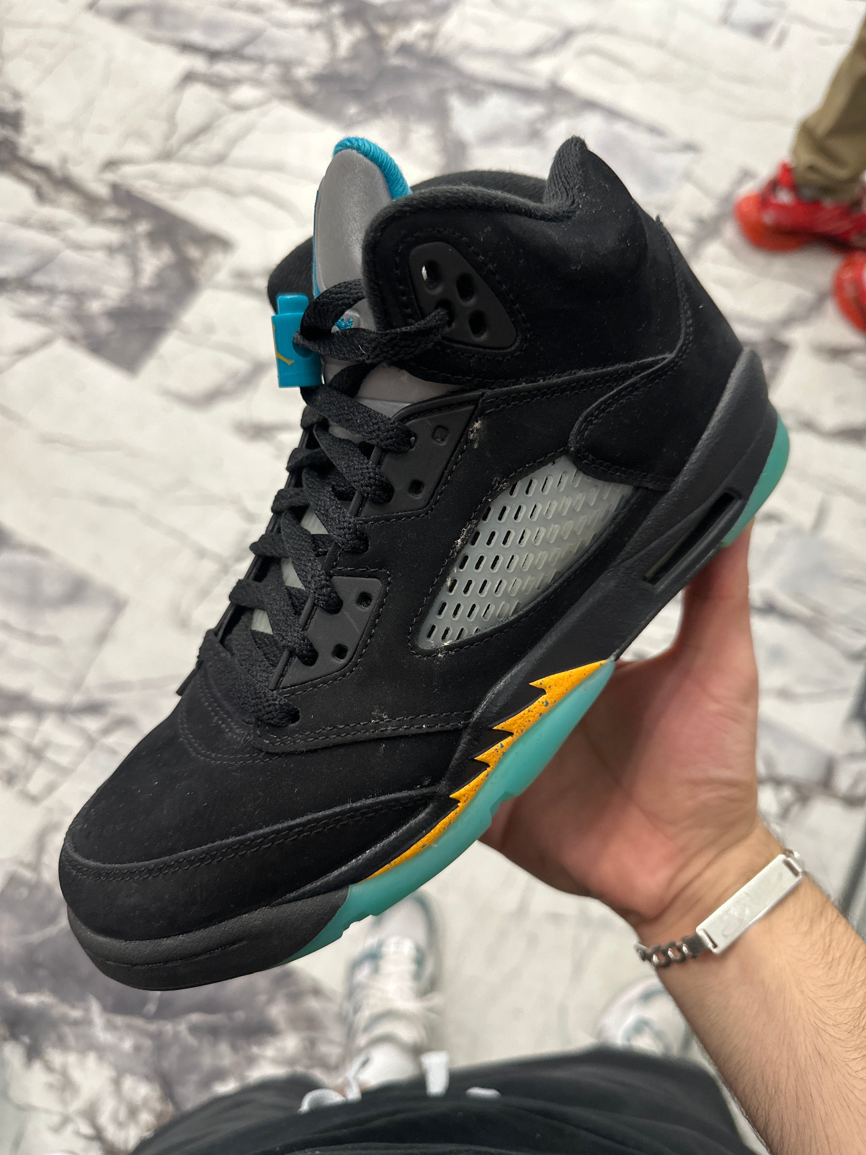 Air Jordan 5 Retro GS Aqua