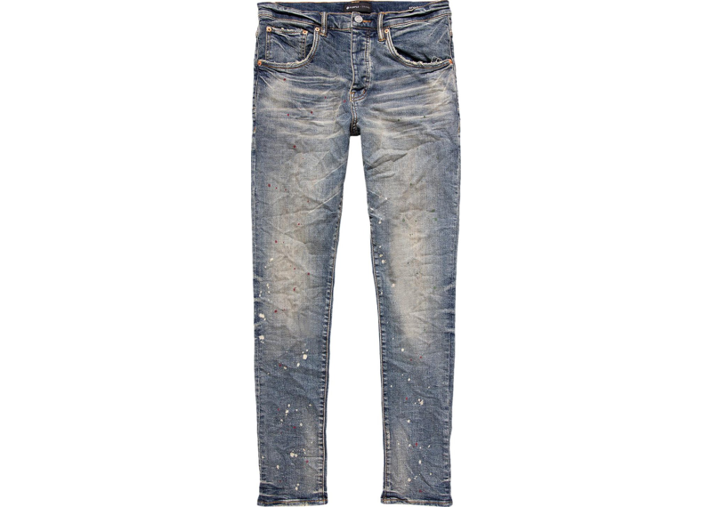 PURPLE BRAND Vintage Spotted jeans indigo