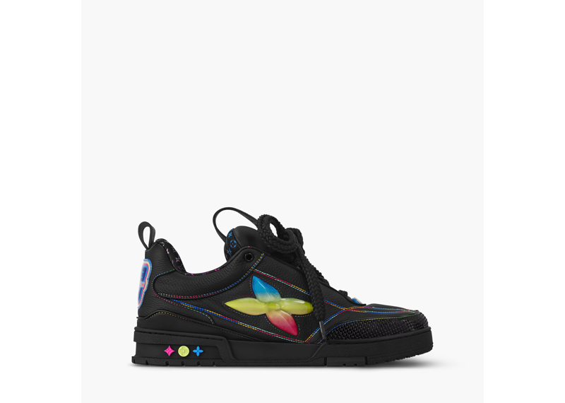 LOUIS VUITTON SKATE SNEAKER Black/Rainbow