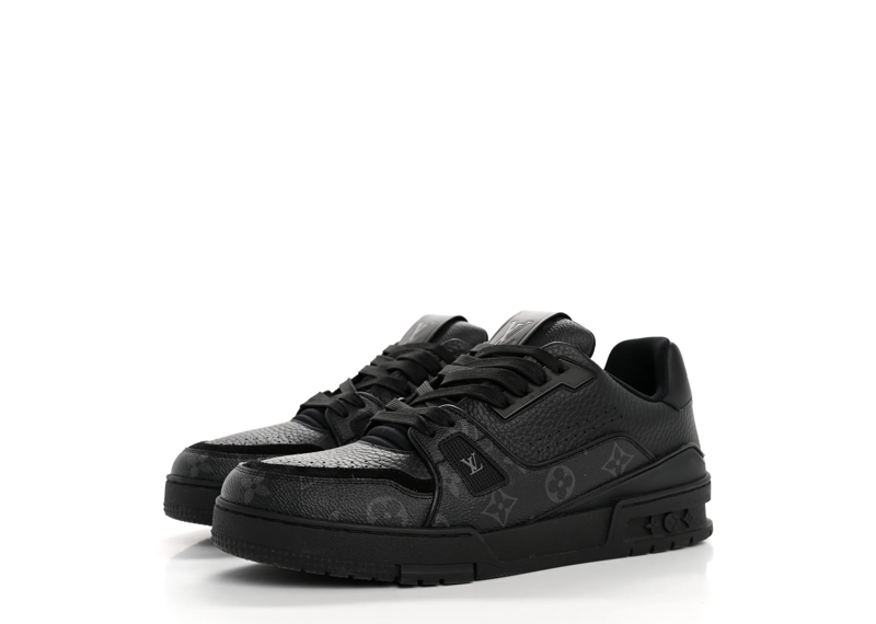 Louis Vuitton Trainer Black Monogram Eclipse