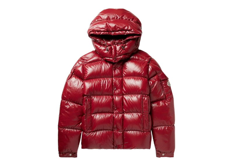 Moncler Maya Short Down Jacket Red