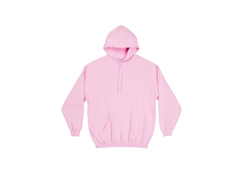 Balenciaga Oversized Hoodie Pink