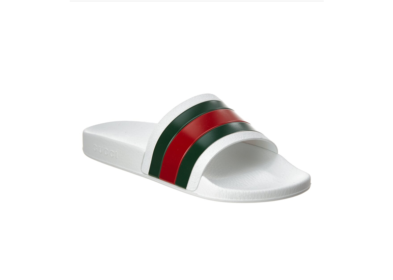 Gucci slide white/red